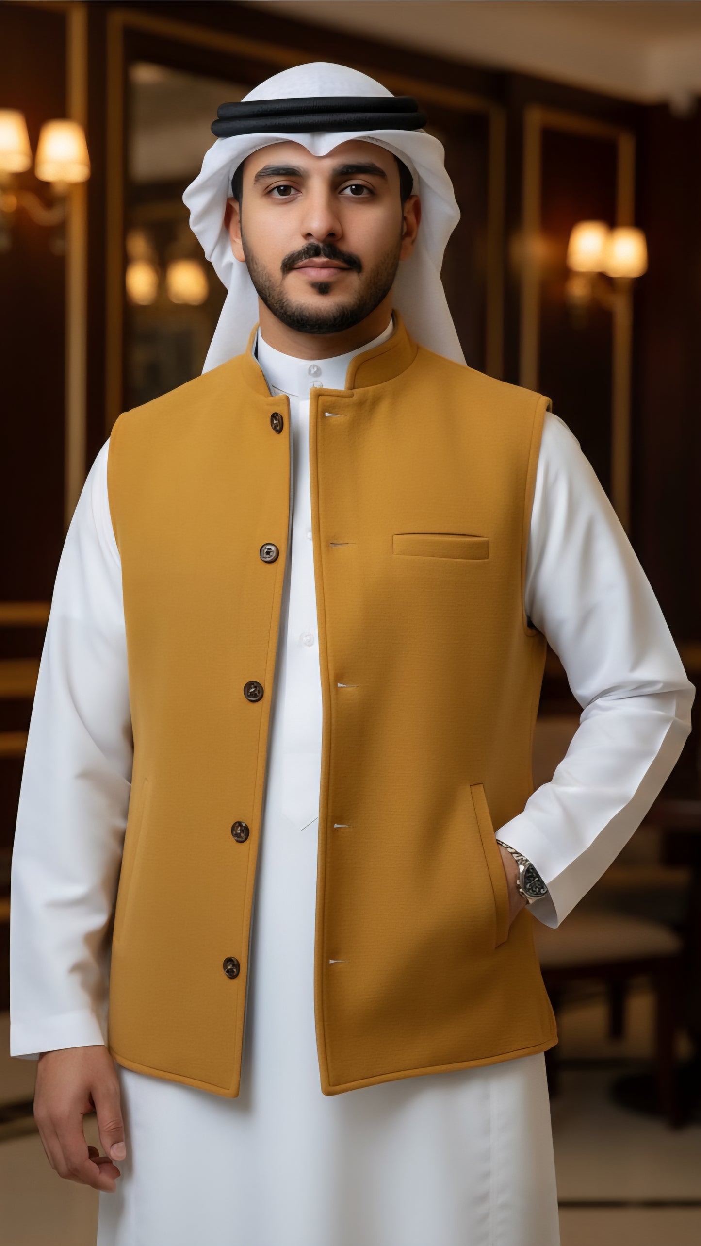 Double-faced camel gray wool