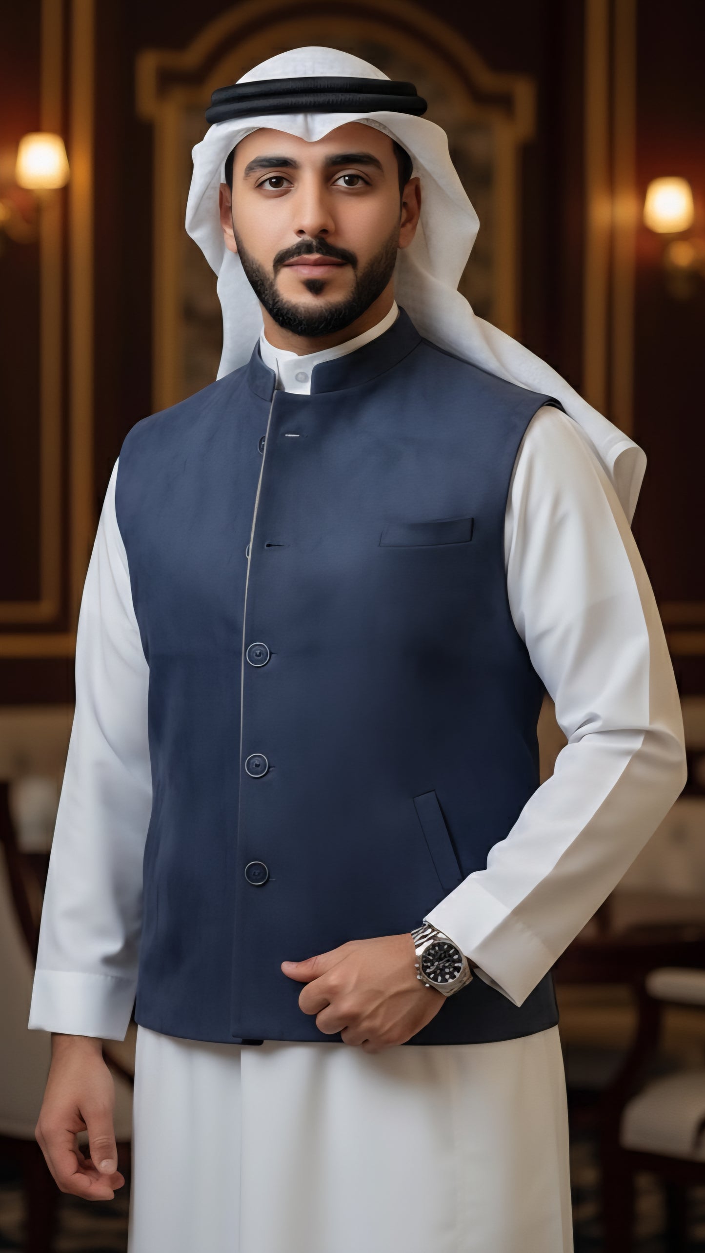 Double face navy blue|gray