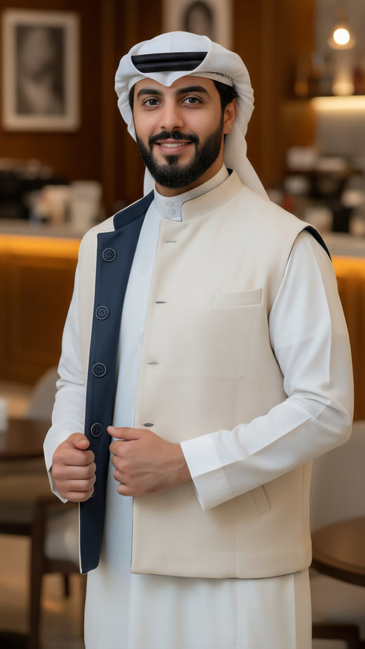 double-faced off-white|sedari