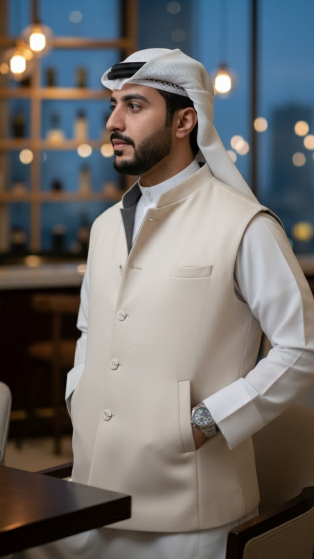 Double Face Gray|Offwhite